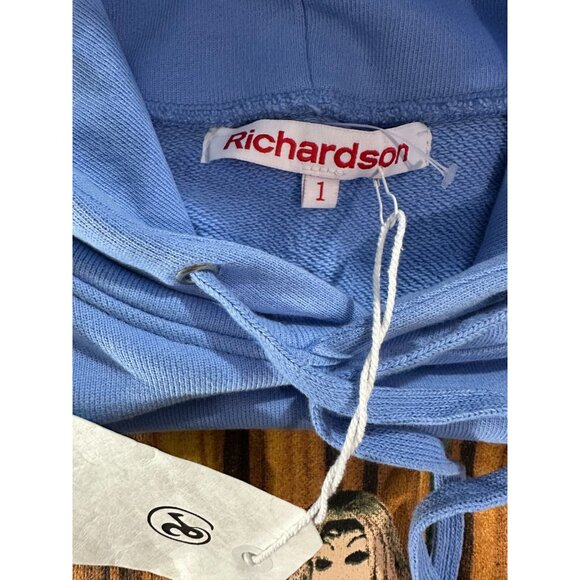 Richardson M.M.A Mens Hoodie Pullover Logo Size 1 color Baby Blue NWT - Picture 2 of 4